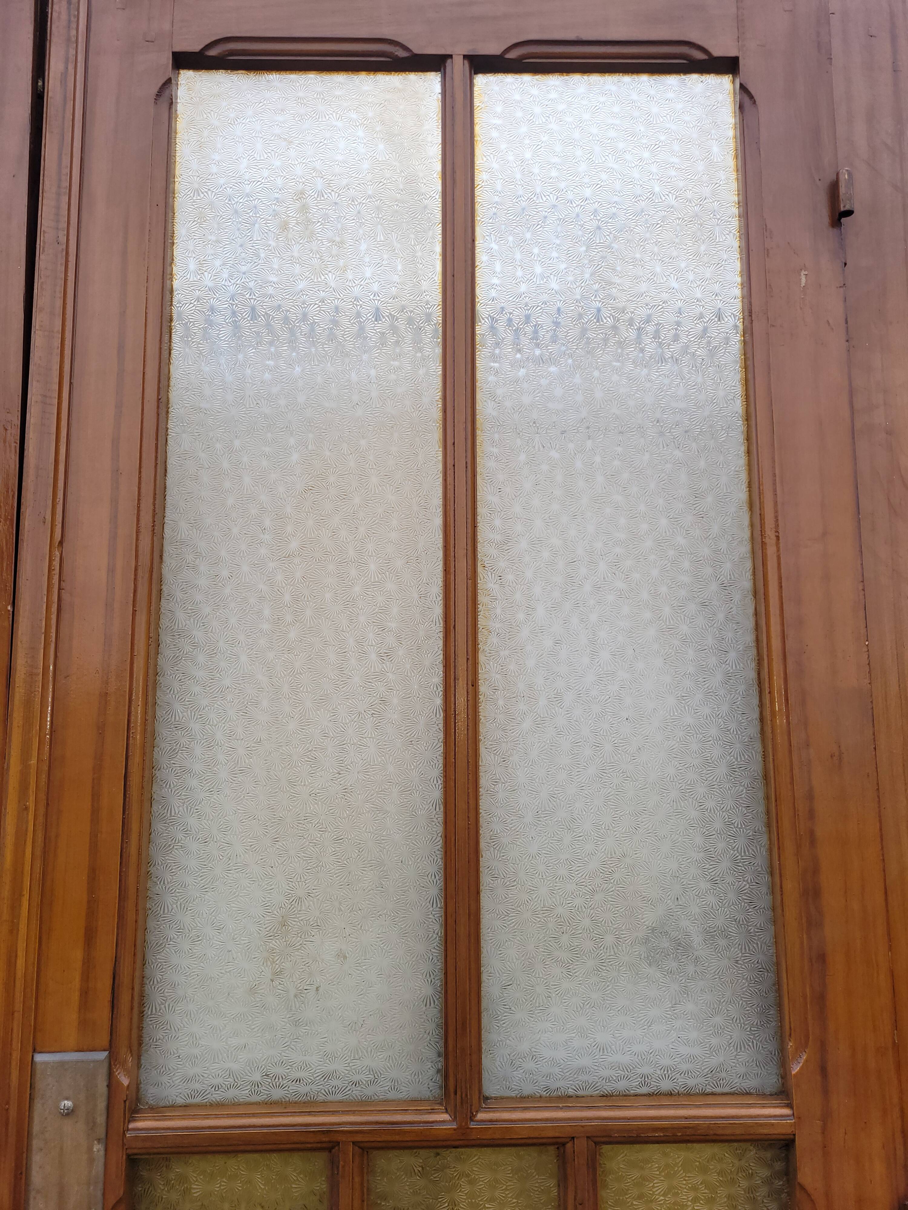 3 old separation doors