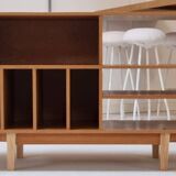 Armoire à disques Mid Century