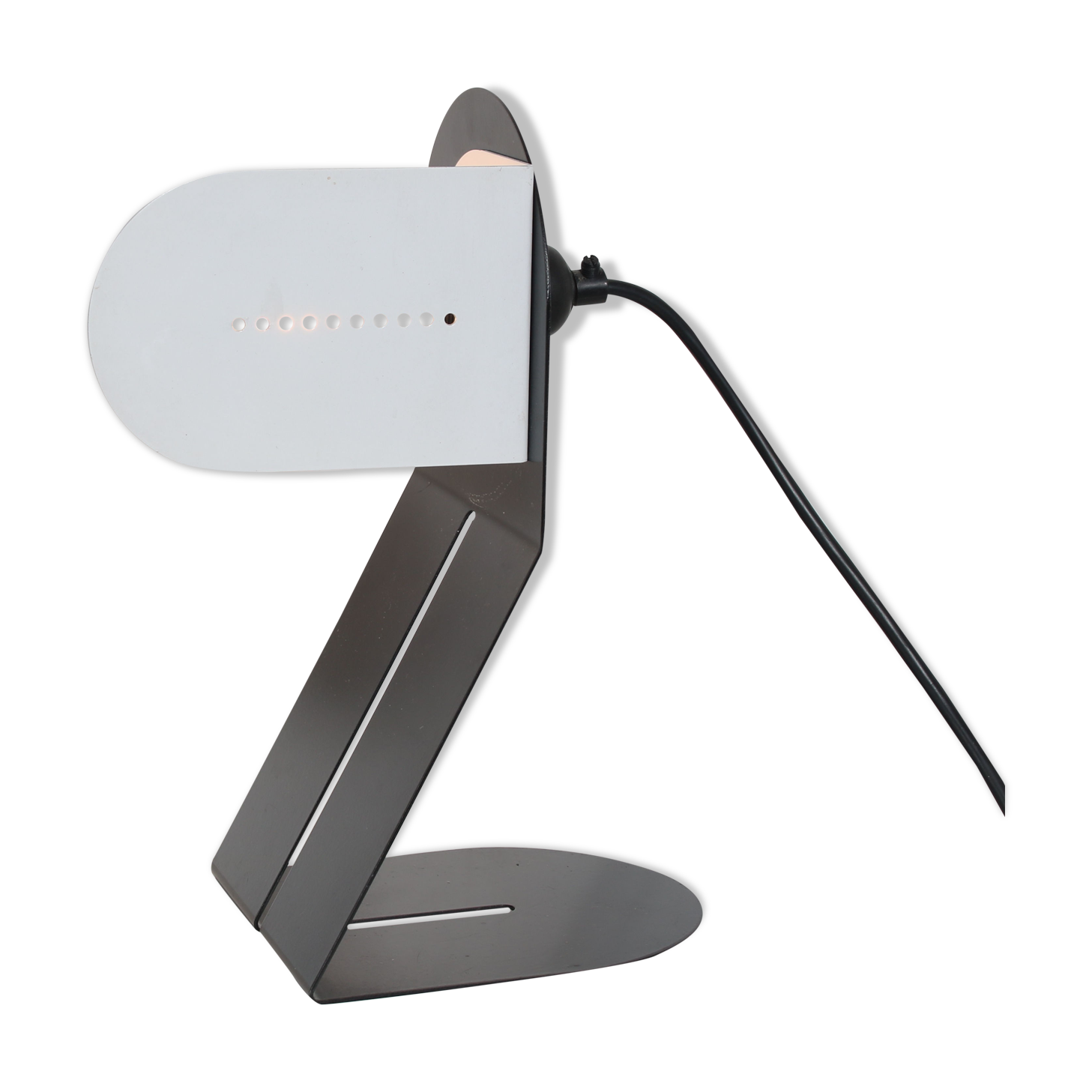 1980s Metal table lamp from Italy