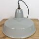 Industrial Grey Enamel Factory Pendant Lamp from Thorlux, 1960s