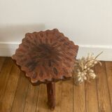 Brutalist tripod stool