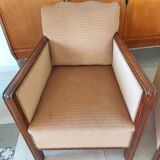 Pair of art deco armchairs