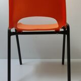 Vintage children's chair orange HB