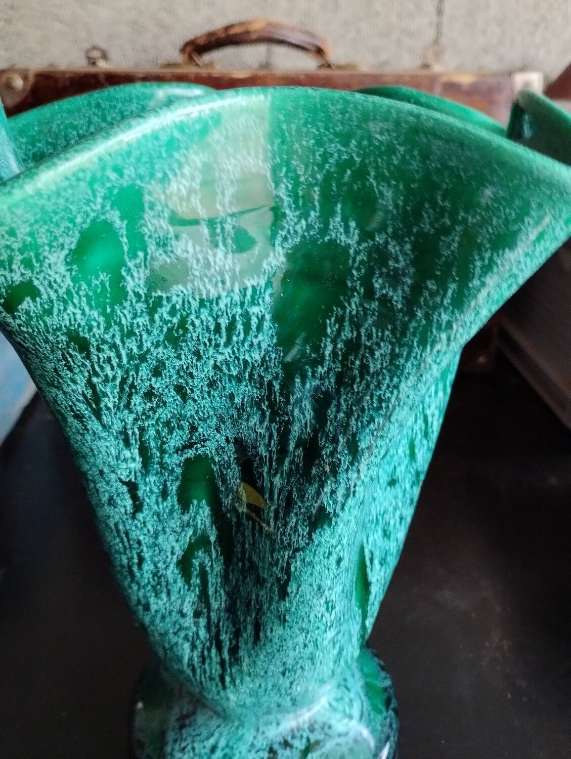 Vallauris ceramic vase signed Marius Giuge