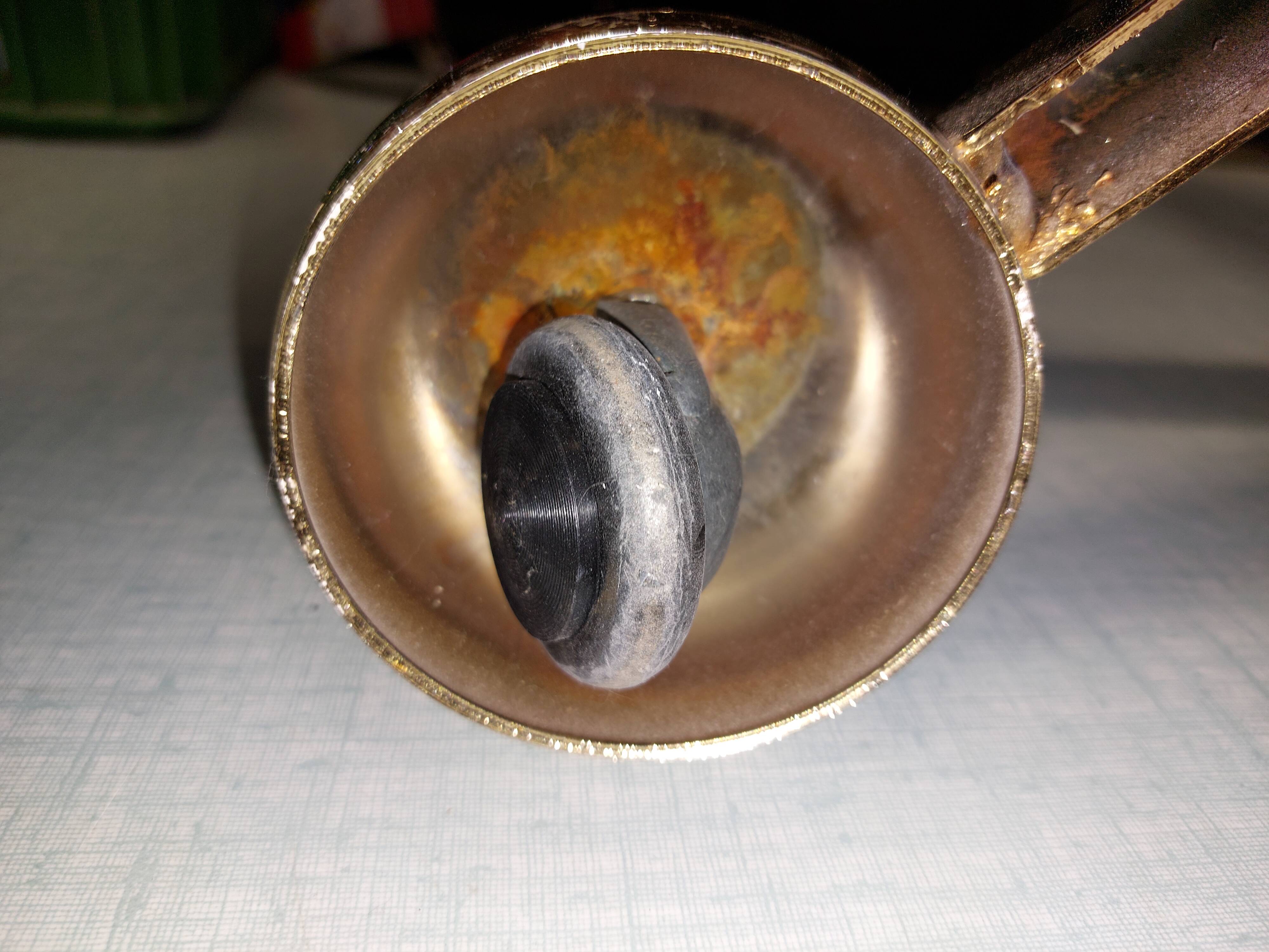 Italian vintage rolling side table - Arredamenti Allegri Parma