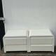 Pair of Space Age Laquered Night Stands