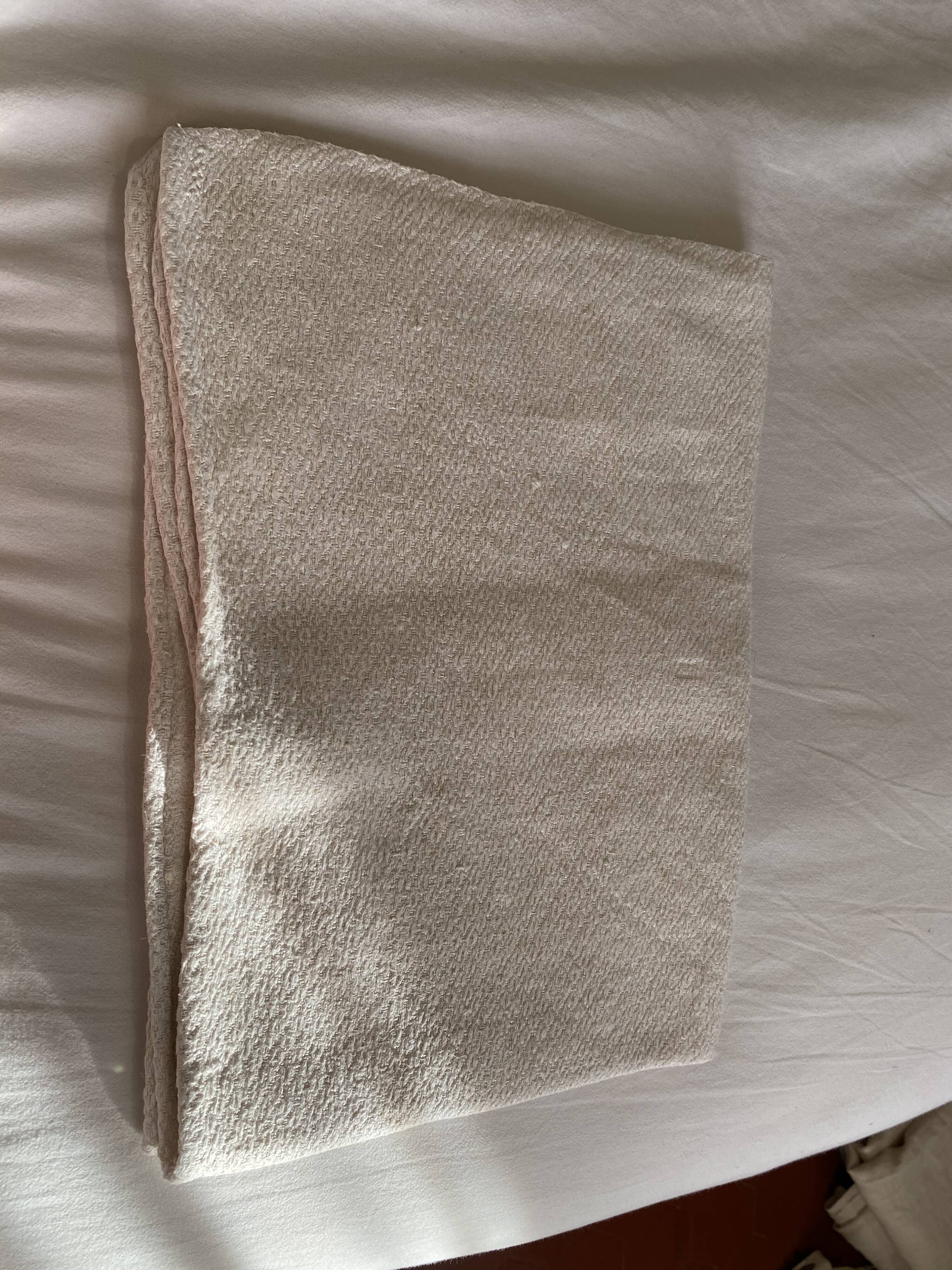 Hemp tablecloth