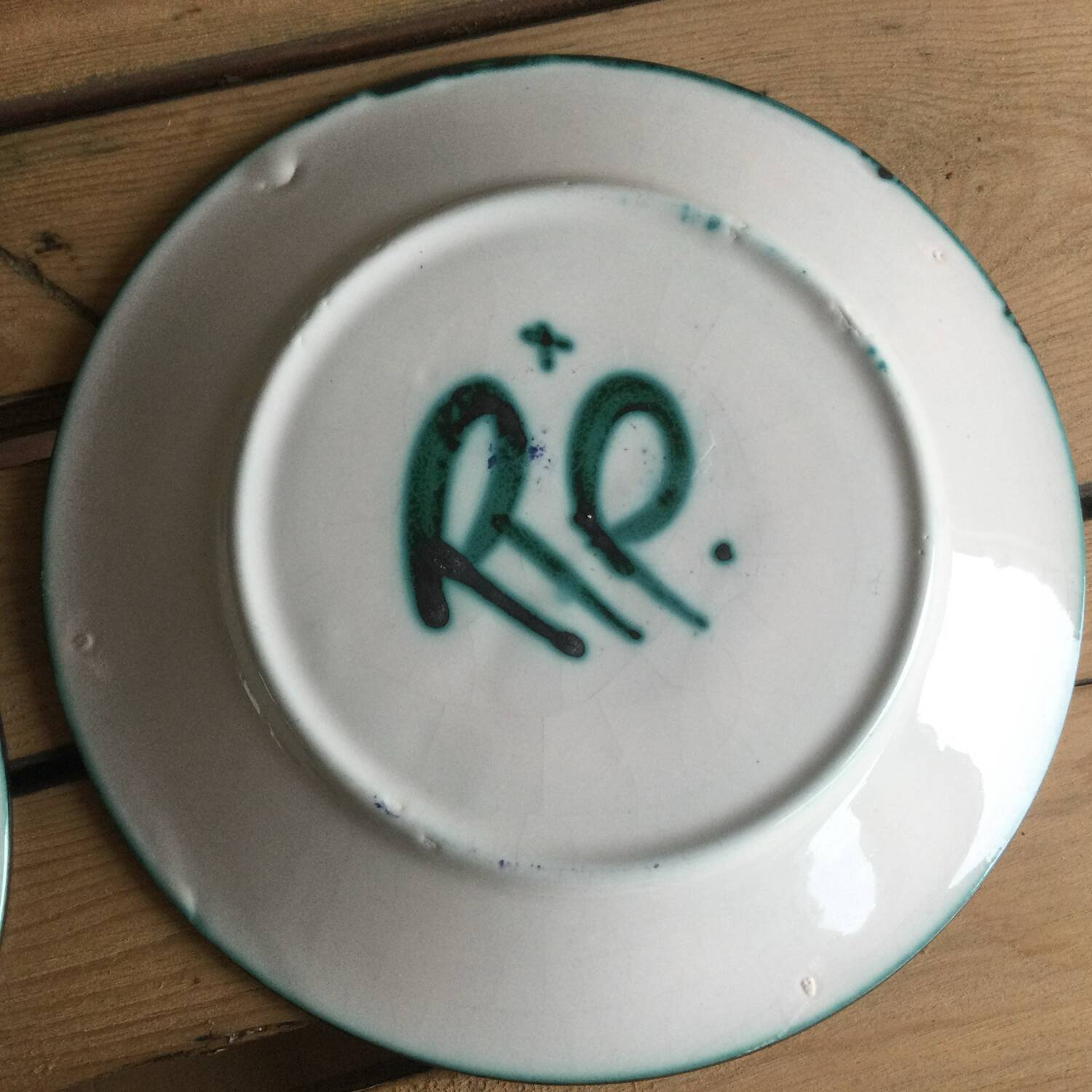 3 plates Robert Picault Vallauris