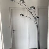 Lampe muguet pied marbre