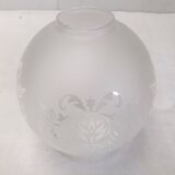 Tulip globe etched glass pendant lamp chandelier wall lamp