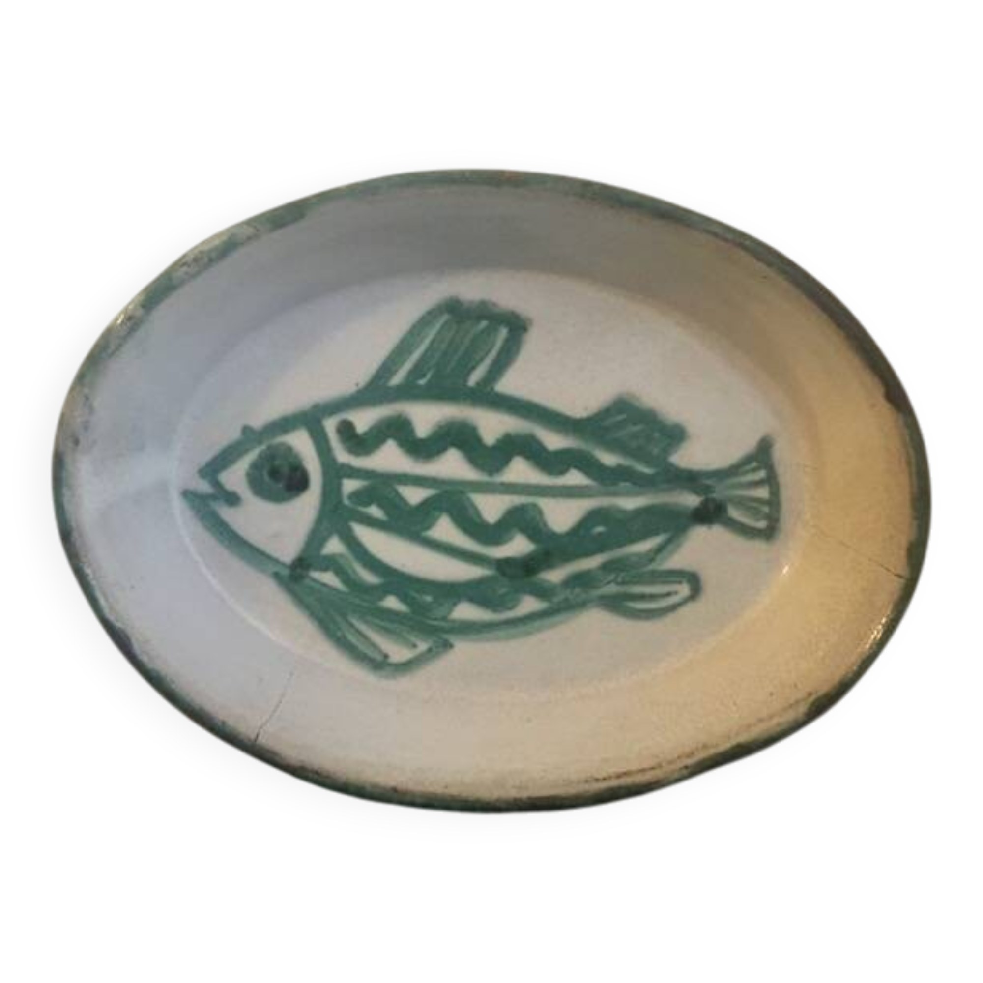 Robert Picault, signed in full, French Design Vallauris era Capron M