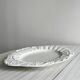 Antique white ceramic dish, made in Italy.
