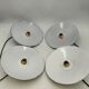 Suspensions in enamelled sheets