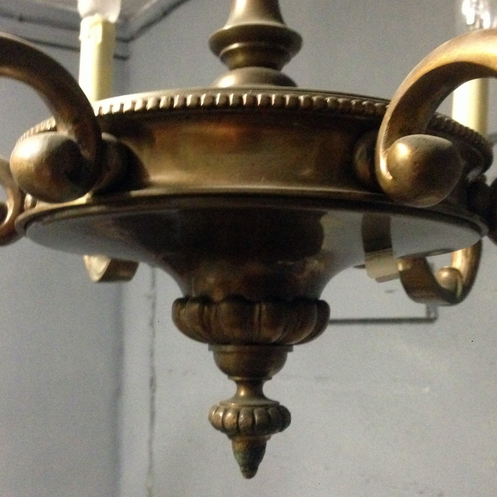 Louis XVI gilded bronze chandelier