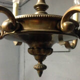 Lustre louis XVI en bronze dorée