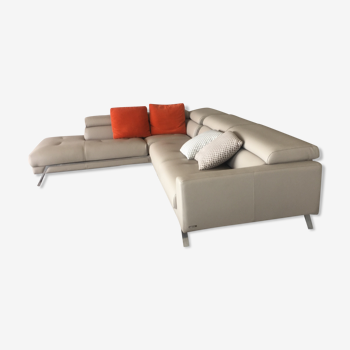 Leather lounge tenderness Roche Bobois, Astoria