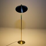 Modernist reclining floor lamp