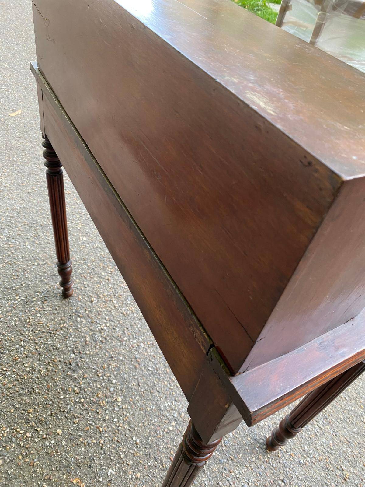 Happiness of the day desk with 19th century storage