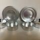Paire de beurriers cloche anciens Belgium