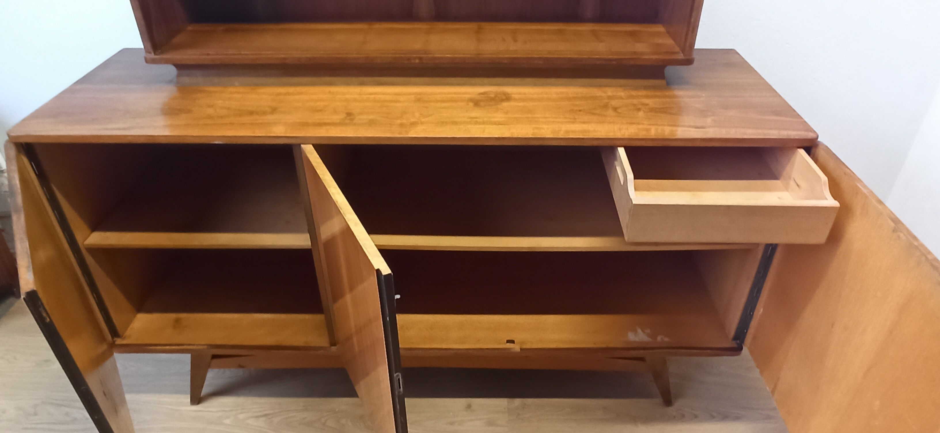 Modernist bookcase of the 1960s