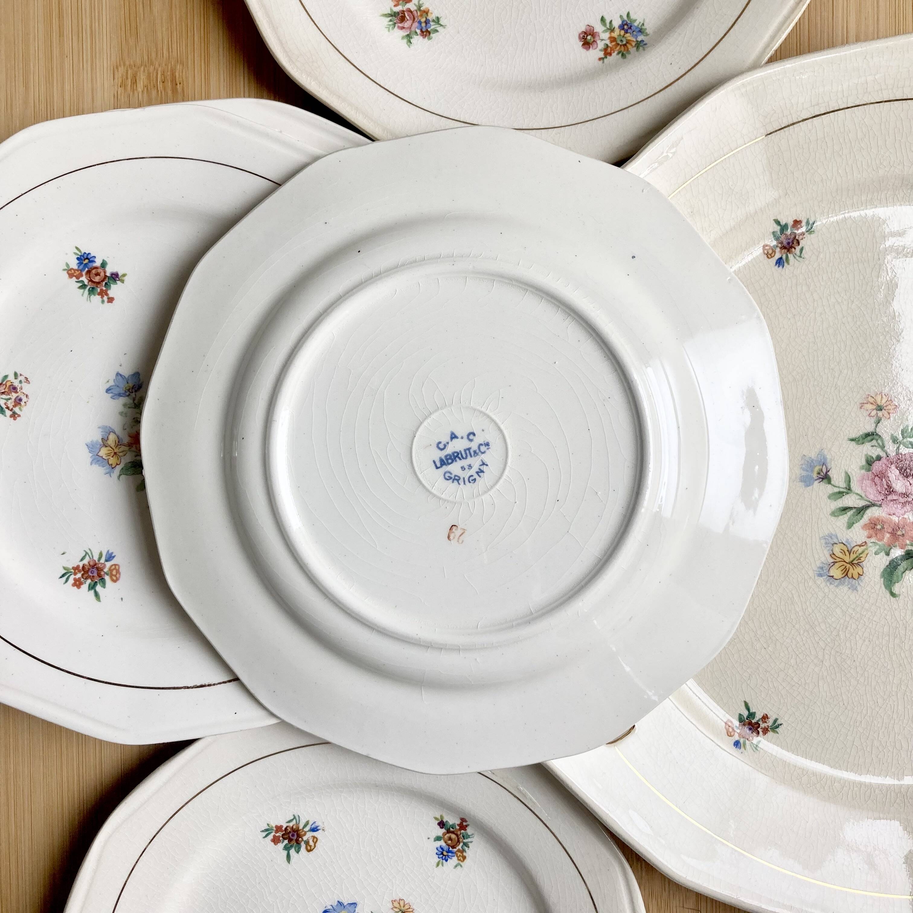 Dessert service - Labrut (Grigny) - 1940