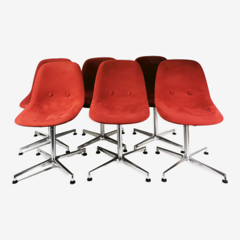 Set de 6 chaises « Eyes », conçu par J.Foersom & P.Hiort-Lorenzen, pour Erik Jorgensen, Danemark