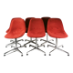 Set de 6 chaises « Eyes », conçu par J.Foersom & P.Hiort-Lorenzen, pour Erik Jorgensen, Danemark