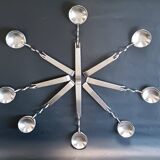 Eight Sculptura spoons by Lino Sabatini for Rosenthal 1990