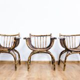 Art deco rattan armchairs 1920