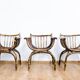 Art deco rattan armchairs 1920