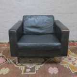 Early COR leather lounge chair, 1950s