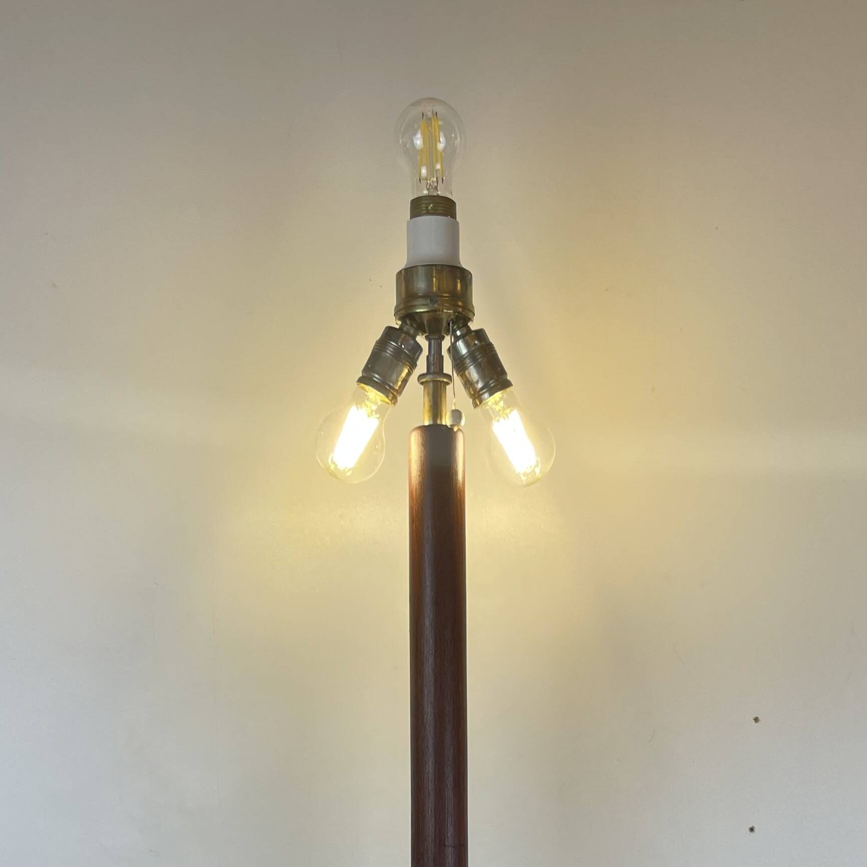 Mid-Century Teak Floor Lamp by Kirk, Denmark, 1960s