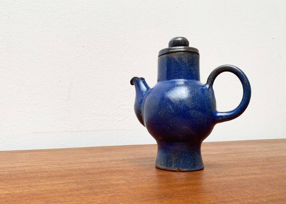 Ceramic teapot from mid-century Germany by Meike Falck Nicolaisen, 1960s.