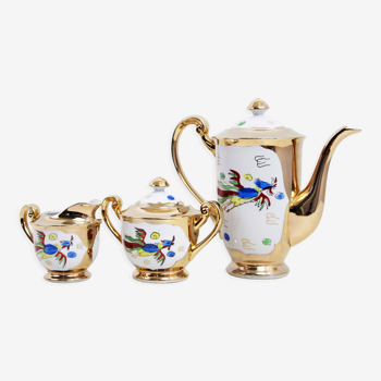 Indochina porcelain tea set 1950
