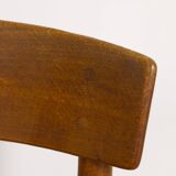 Set of 6 Oak dining chairs 'j39' by Borge Mogensen, 1960s