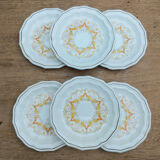 6 saucers Salins