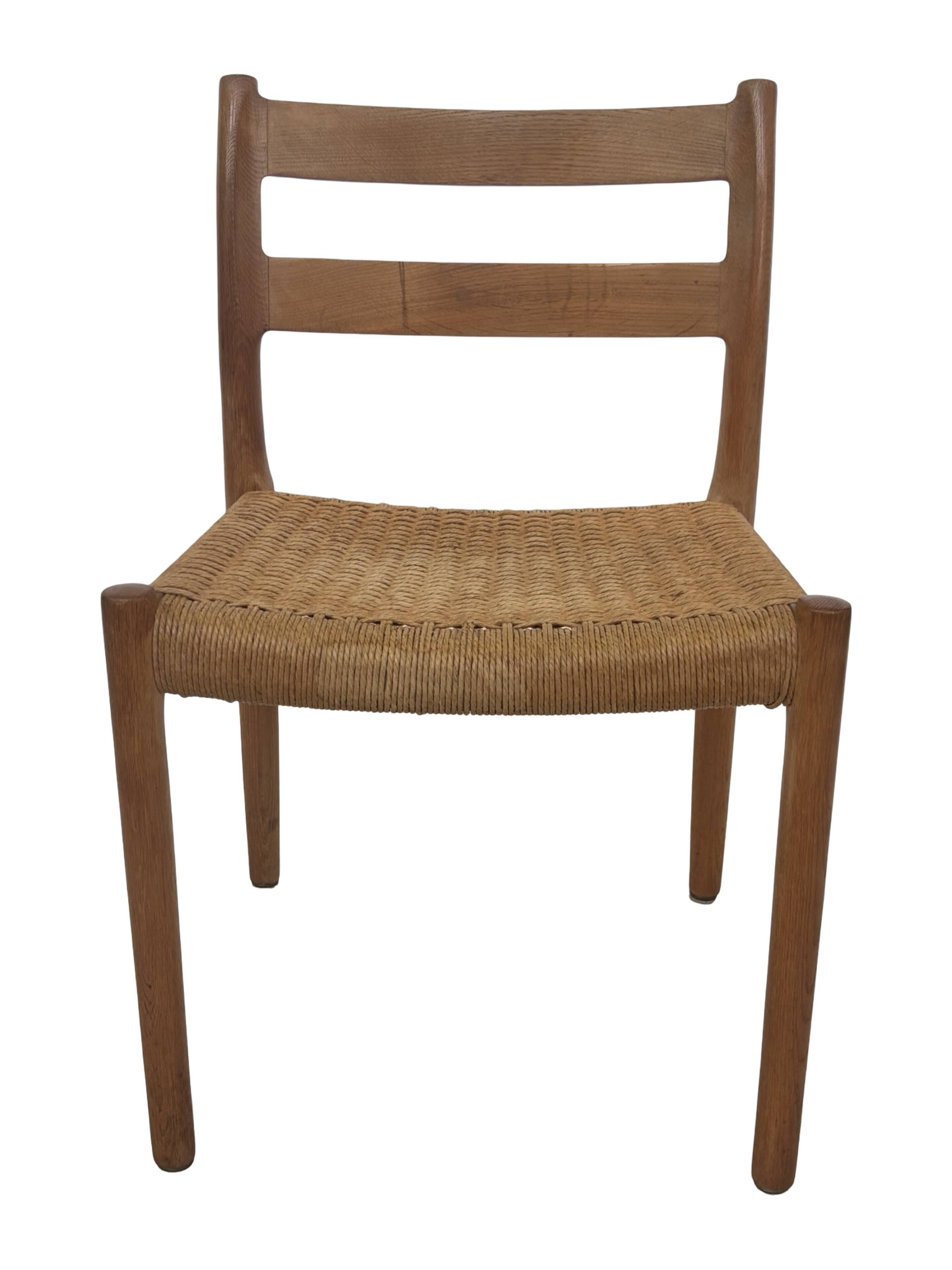 Mid Century Niels O Moller Chair model 84 Danish Design