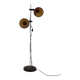 1970s Floor lamp with Plastic Lamp Shades, Hungary