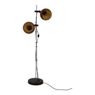 1970s Floor lamp with Plastic Lamp Shades, Hungary