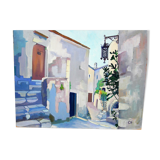 Un petit village par Charles Belbeoc'h