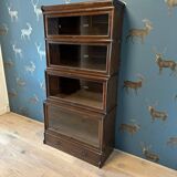 Antique oak Globe Wernicke Bookcase