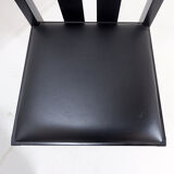 Pair of high-back chairs 'Ingram' by Charles Rennie Mackintosh for Cassina, 1980s