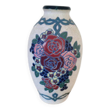 Art Deco Style Ceramic Amphora Vase