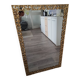 Brass mirror