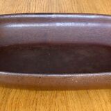 Vintage brown Dutch ceramic dish