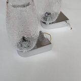 Paire d'appliques vintage style Lava lamp, années 70