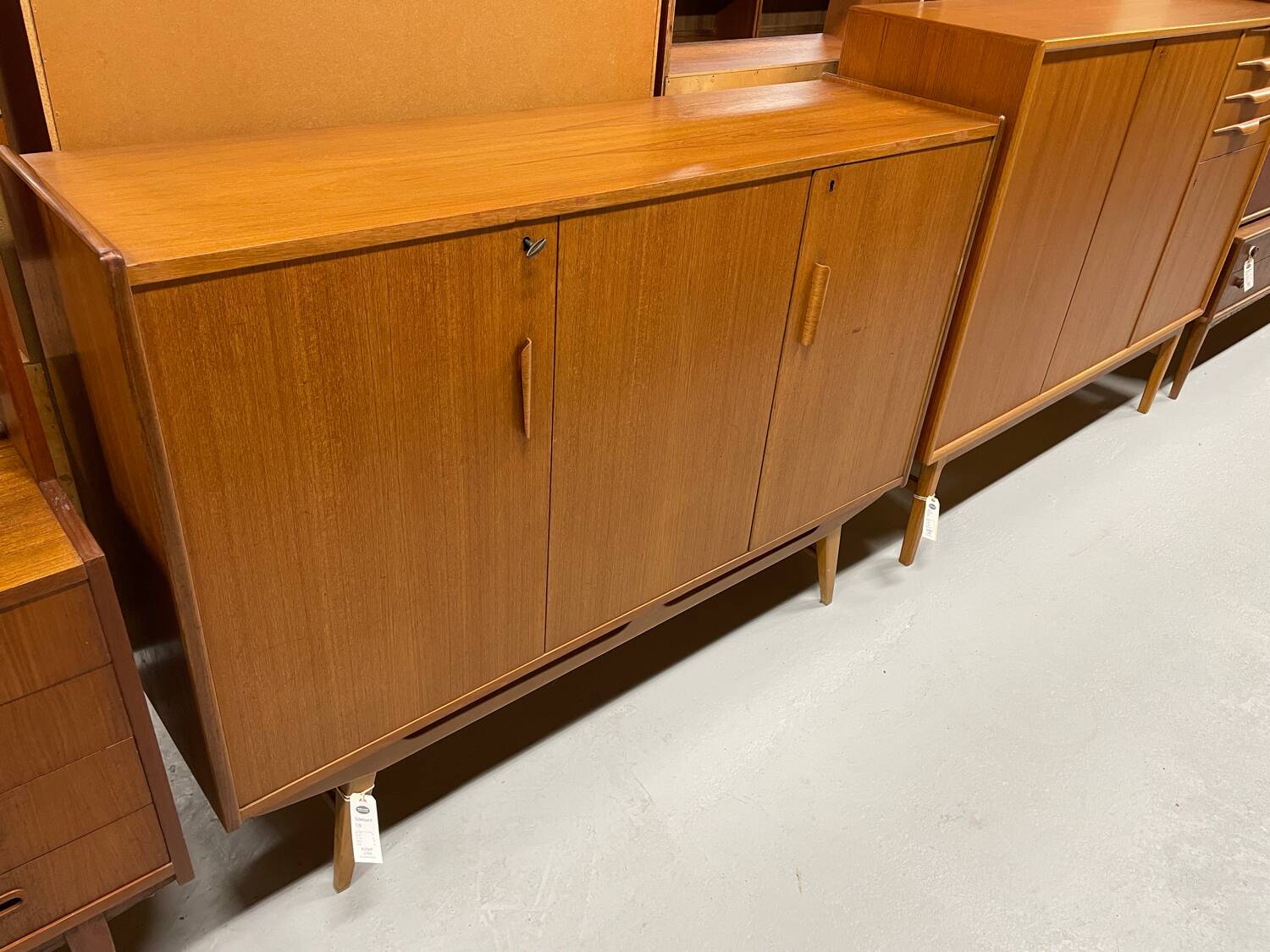 Scandinavian teak sideboard, Sweden, 1950