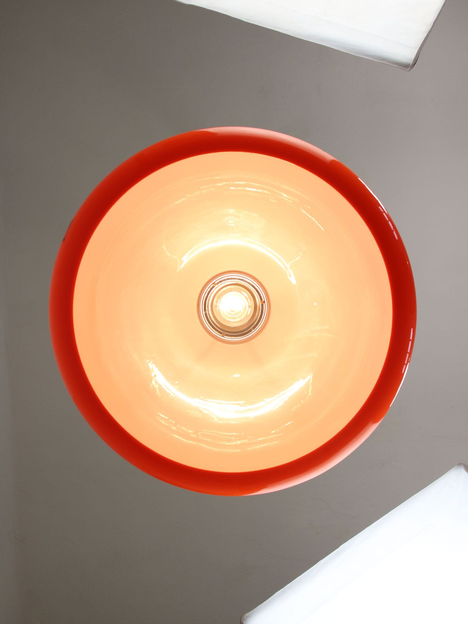 Lampe Cabras par Luigi Massoni pour Guzzini, années 1960