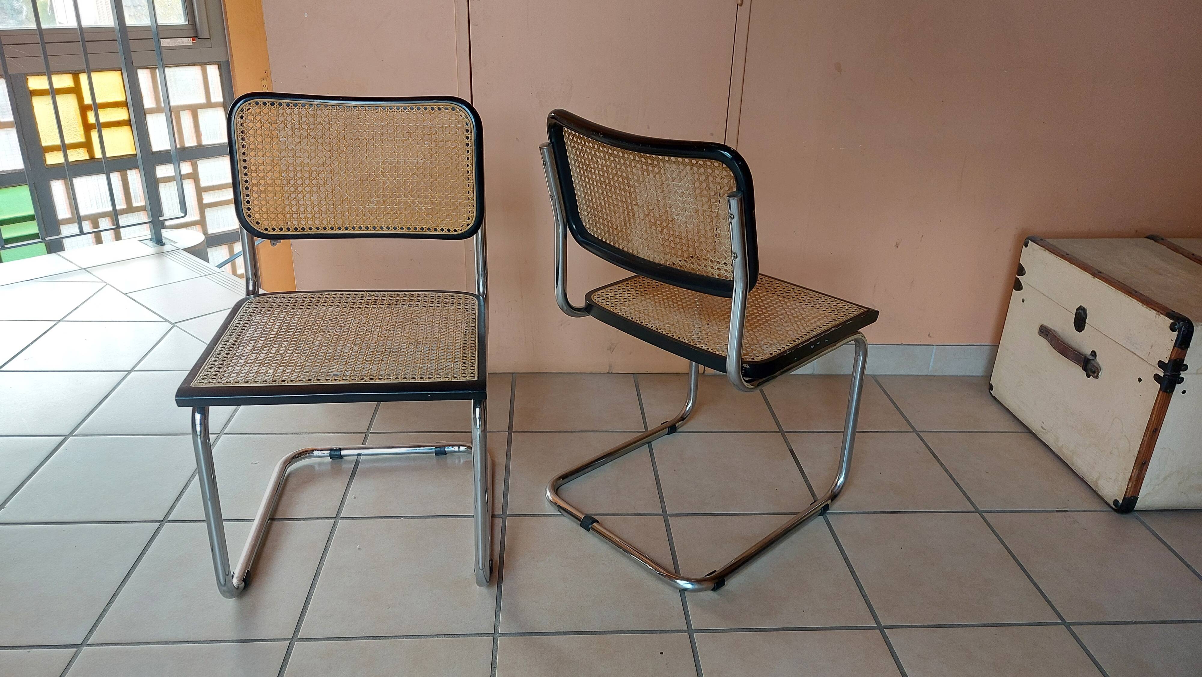 Pair of B32 chairs