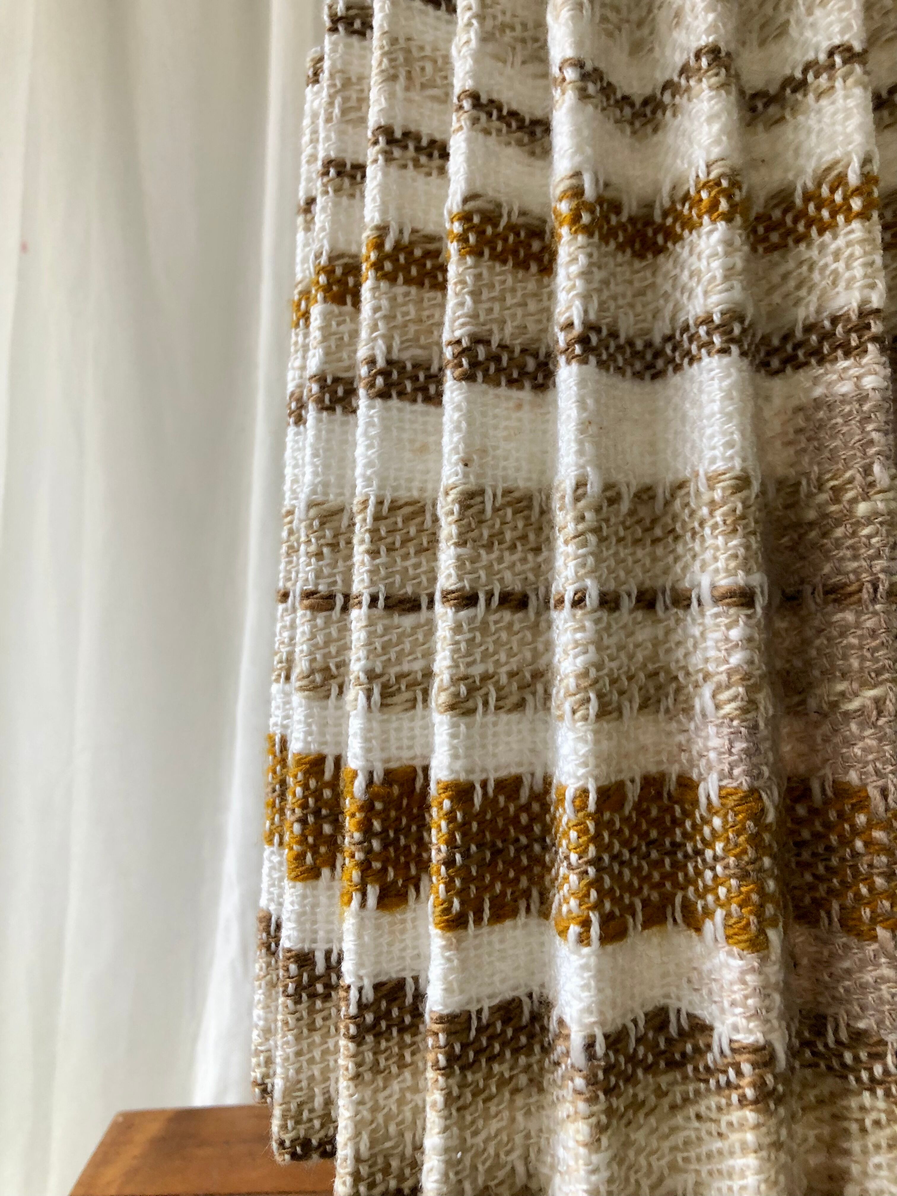 West Germany ceramic lamp and pleated lampshade